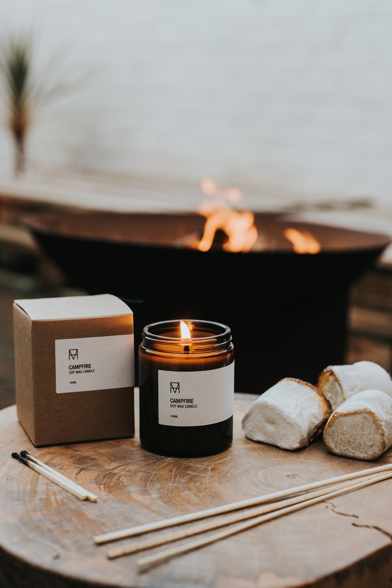 Campfire Soy Wax Candle